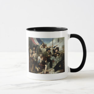 Scene of the 1830 Revolution Mug