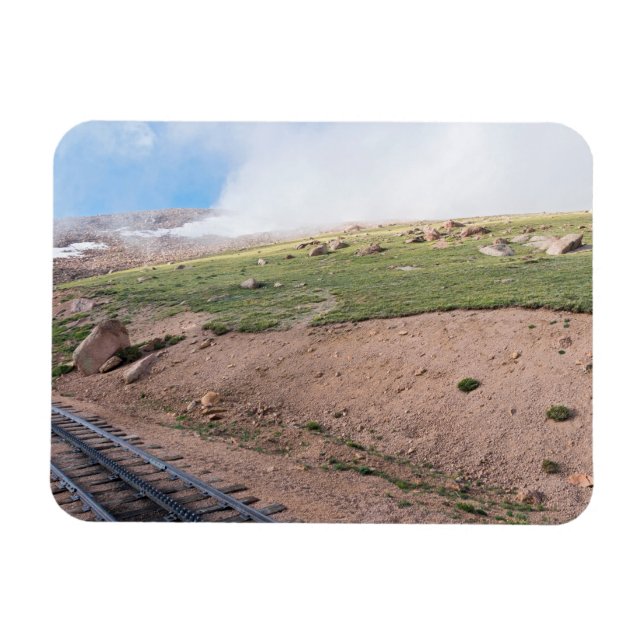 Scenery Along Historic Cog Railway Magnet (Horizontal)