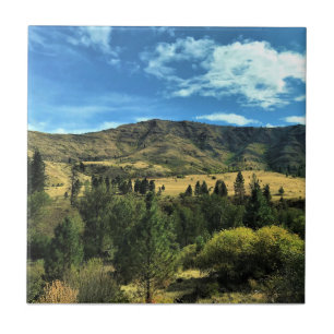 Scenery by the Snake River, OR Tile