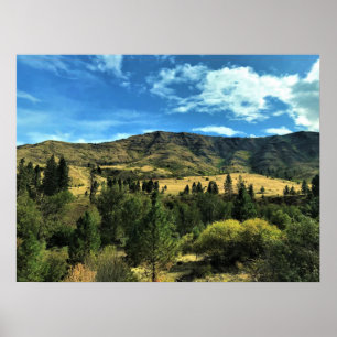 Scenery by the Snake River, Oregon Poster