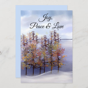 Scenery Christmas Greeting Card