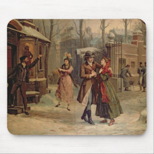 Scenery for the scene with Mimi and Rodolfo Mouse Pad