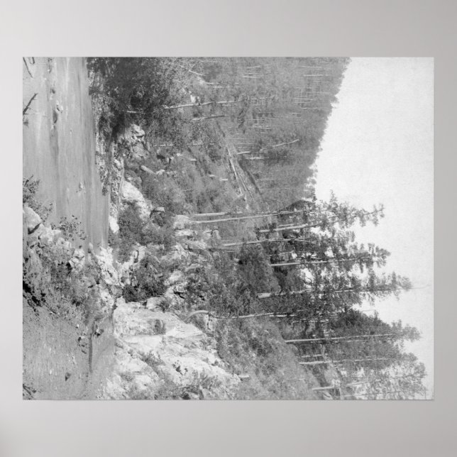 Scenery on the Deadwood Road to Sturgis Poster (Front)