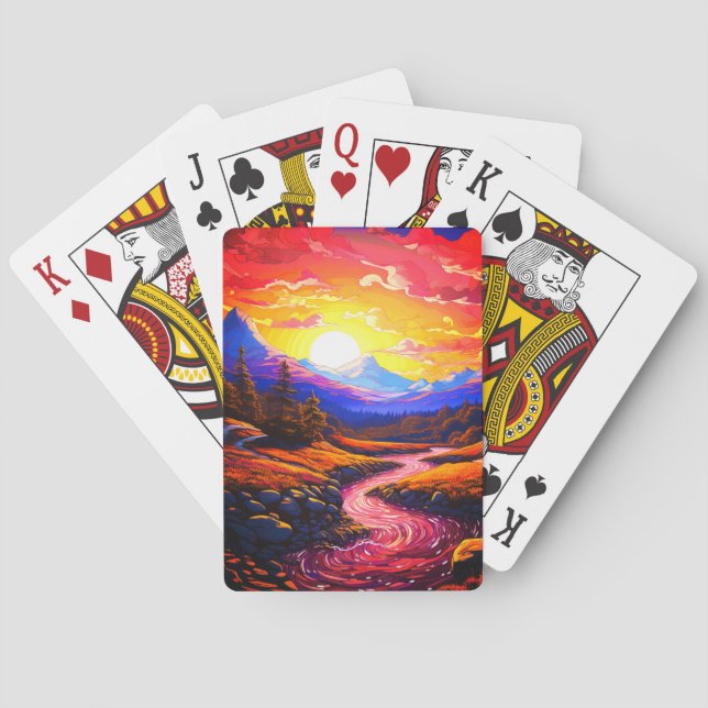 Scenery Playing Cards (Back)