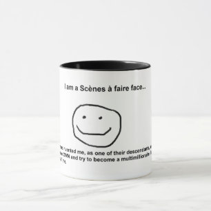 Scènes à faire face mug