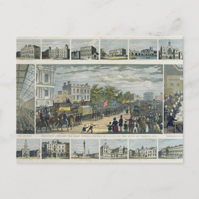 Scenes Associated with the Presentation Postcard (Front)