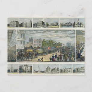 Scenes Associated with the Presentation Postcard