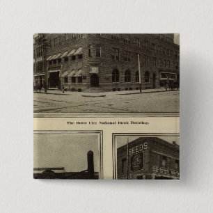 Scenes, Boise, Idaho 15 Cm Square Badge