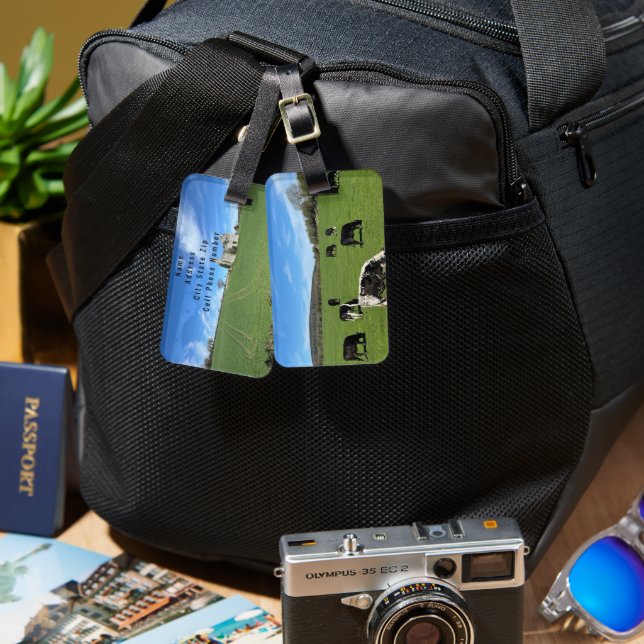 Scenes from Ireland Luggage Tag (Front & Back)