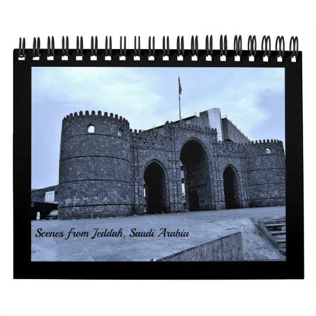 Scenes from Jeddah, Saudi Arabia Calendar (Cover)