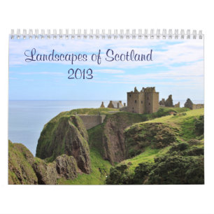 Scenes from Scotland: Land, Loch and Sea Calendar