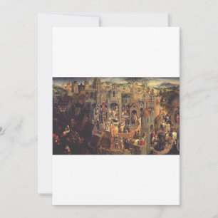 Scenes from the Crucifixion of Christ Invitation