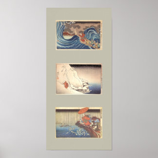 Scenes from the life of Nichiren special Poster