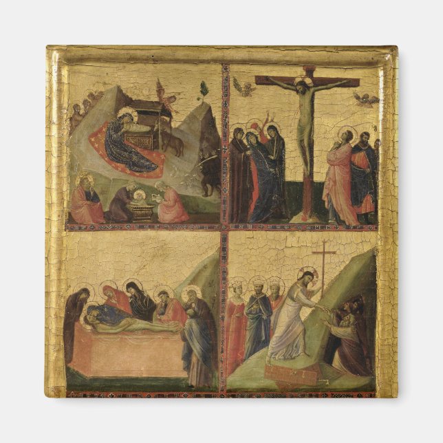 Scenes from the Passion (panel) Magnet (Front)