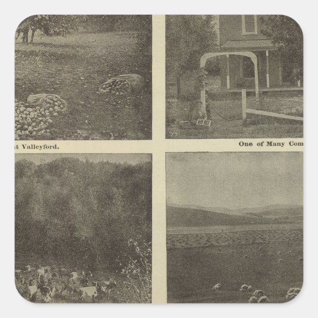 Scenes Inland Empire Square Sticker (Front)