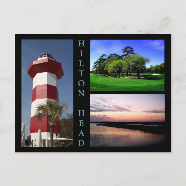 Scenes of Hilton Head Postcard (Front)