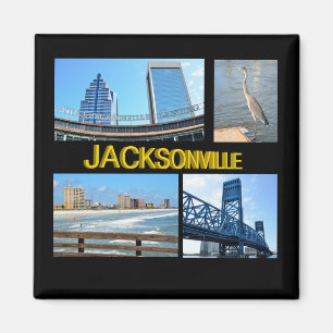 Scenes of Jacksonville, Florida  Magnet