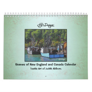 Scenes of New England and Canada Calendar