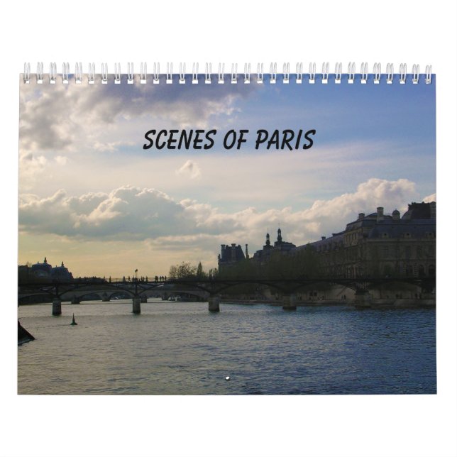 Scenes of Paris Calendar (Cover)