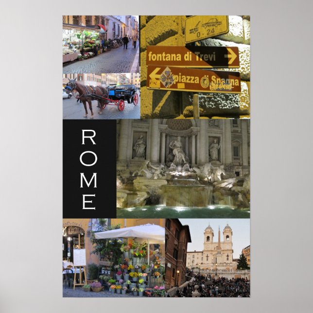 Scenes of Rome Poster (Front)