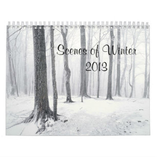 Scenes of Winter 2013 Calendar