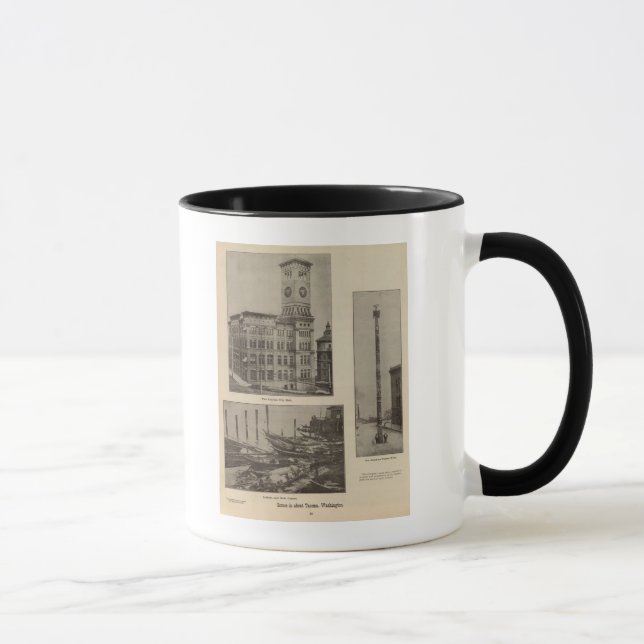 Scenes, Tacoma, Wash Mug (Right)