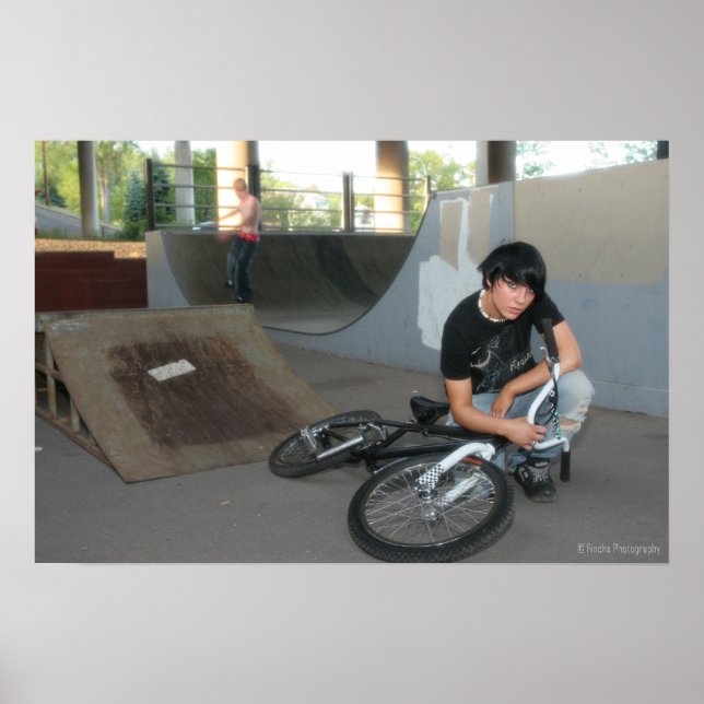 Scenester BMX Model Poster (Front)