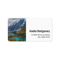 Scenic Alpine Mountains Photo Address