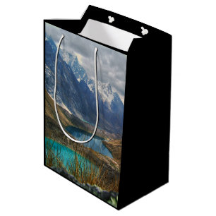 Scenic Alpine Mountains Photo Medium Gift Bag