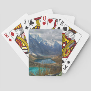Scenic Alpine Mountains Photo Playing Cards