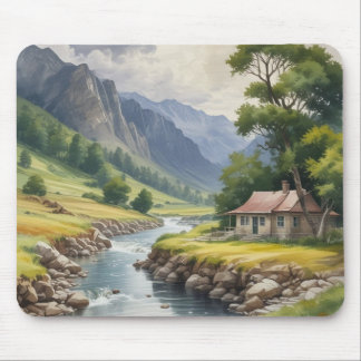 Scenic Animated River Mousepad