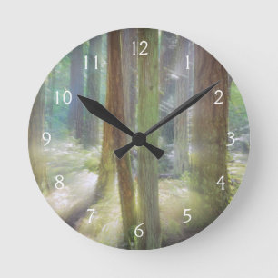 Scenic Beach State Park Round Clock
