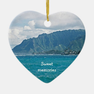 Scenic Beach Vacation Sweet Memories Ornament