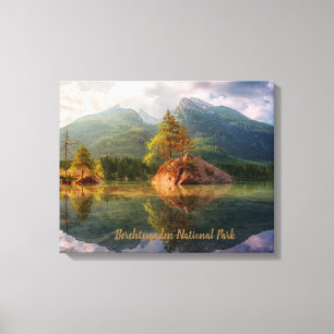Scenic Berchtesgaden National Park Canvas Print