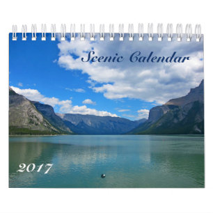 Scenic Calendar 2017 Rocky Mountains