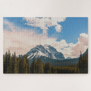 Scenic Canadian Rocky Mountains landscape, Alberta Jigsaw Puzzle