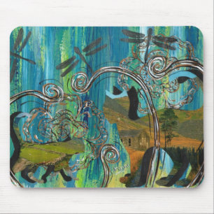 Scenic Cats Mousepad