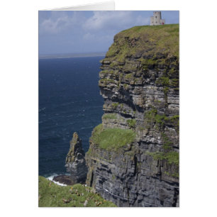 Scenic Cliffs of Moher and O'Brien's Tower