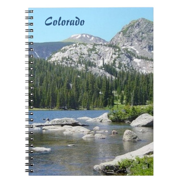 Scenic Colorado Spiral Notebook (Front)