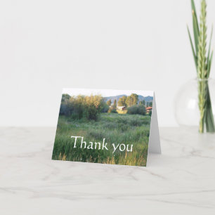 scenic Colorado Thank you Card