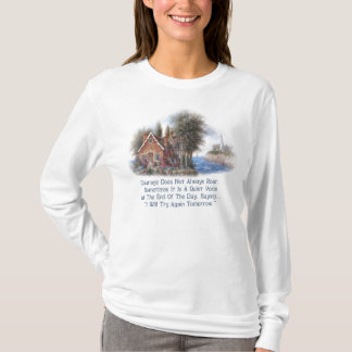 Scenic Cottage and Lighthouse T-Shirt