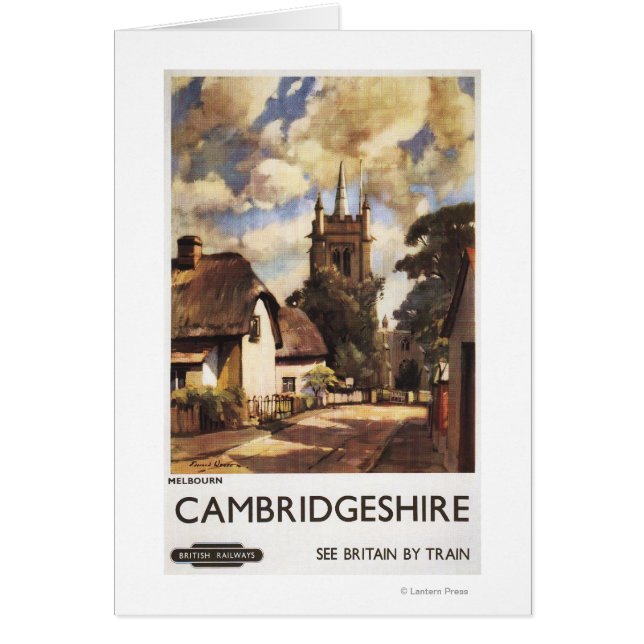 Scenic Country View British Railways Poster (Front)
