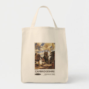 Scenic Country View British Railways Poster Tote Bag