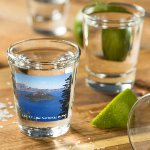 Scenic Crater Lake National Park Shot Glass