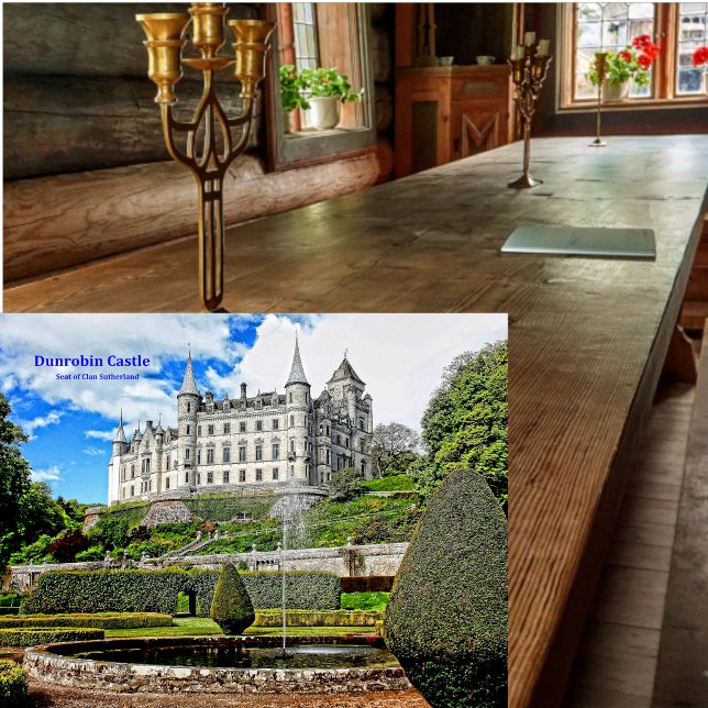 Scenic Dunrobin Castle, Sutherland Clan's Jigsaw Puzzle (Creator Uploaded)