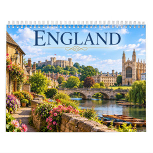 Scenic England Travel Calendar