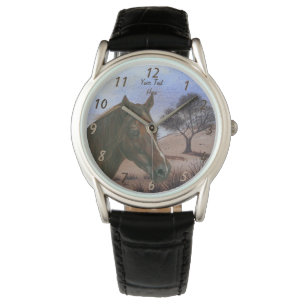 scenic equine portrait chestnut mare brown horse watch