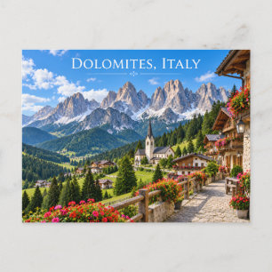 Scenic Europe Vacation Souvenir Postcard