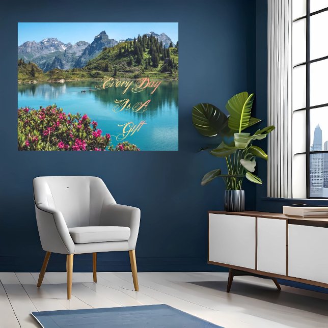 Scenic "Every Day is a Gift" Photo Print (Creator Uploaded)