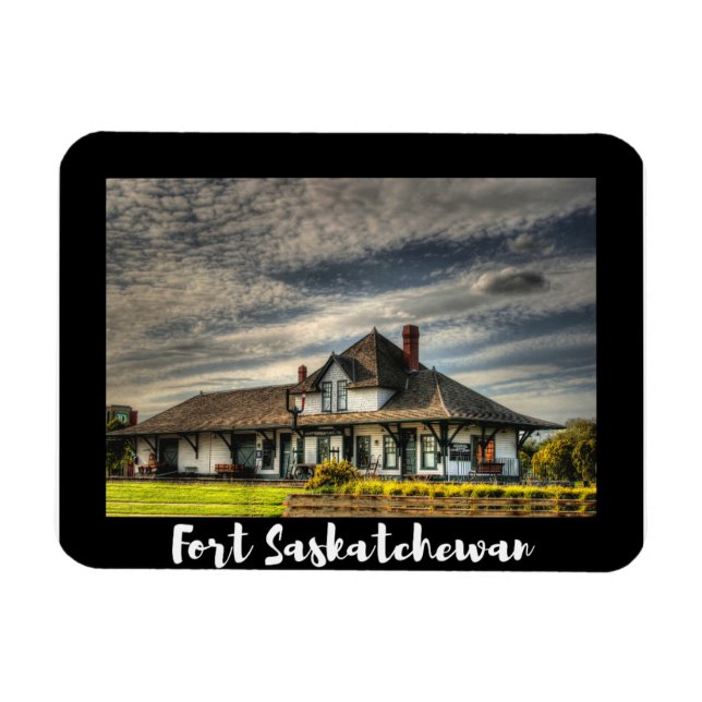 Scenic Fort Saskatchewan Magnet (Horizontal)